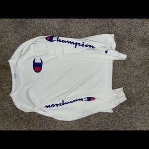 Champion White Tee